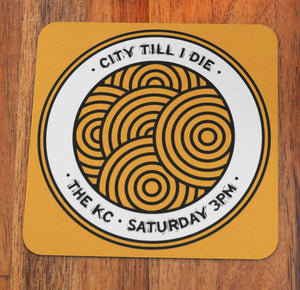 Hull City - inspired TRIBAL design - Coaster