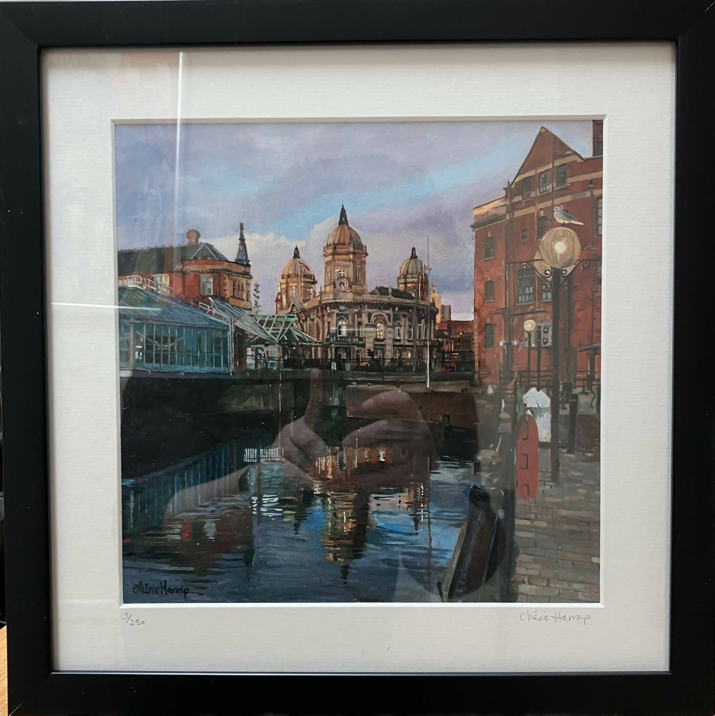 A Sunny Day at Princes Dock - Giclée Print