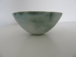 Green stoneware Rockpool bowl