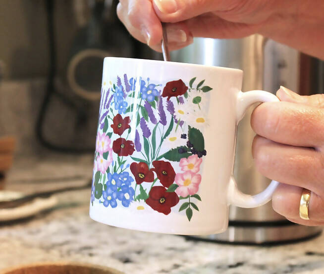 Wildflower Print Mug