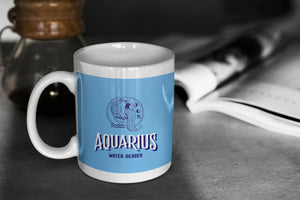 Aquarius 11oz Colourful Mug