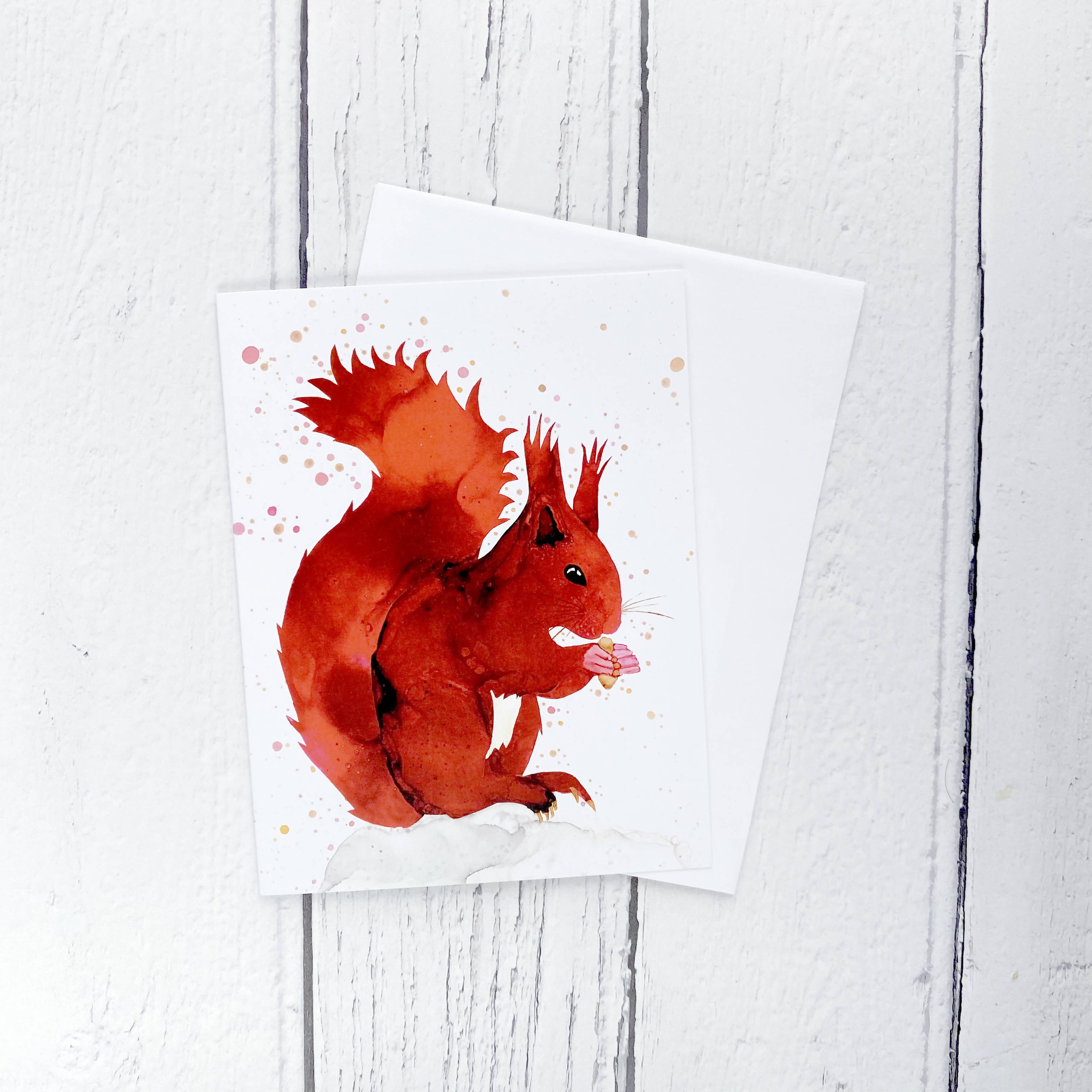 Animal Ink Greetings Card