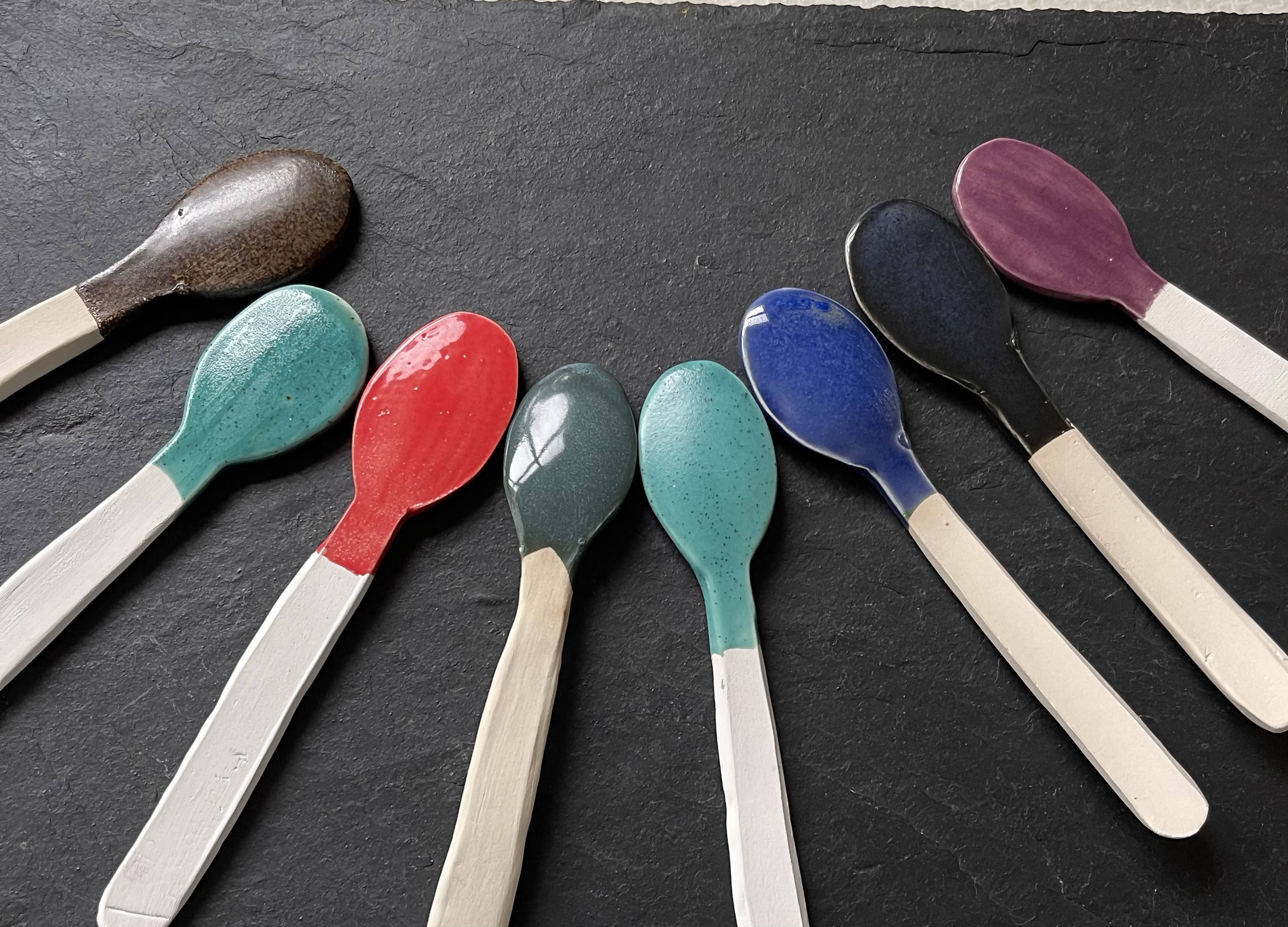 Ceramic spoon