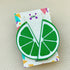 Lime Slice Earrings LRG