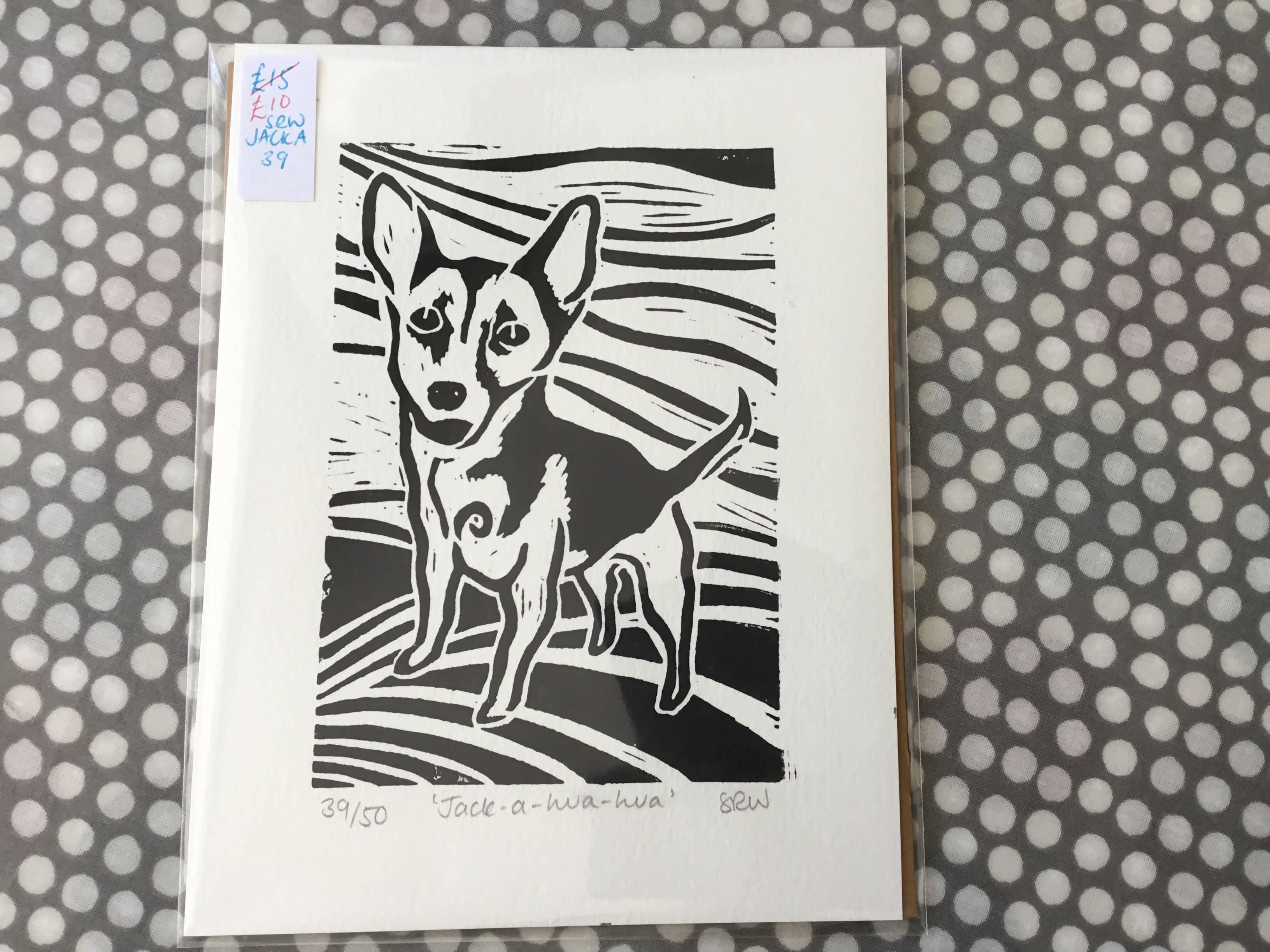 Unframed Limited Edition Lino Cut Prints - 3