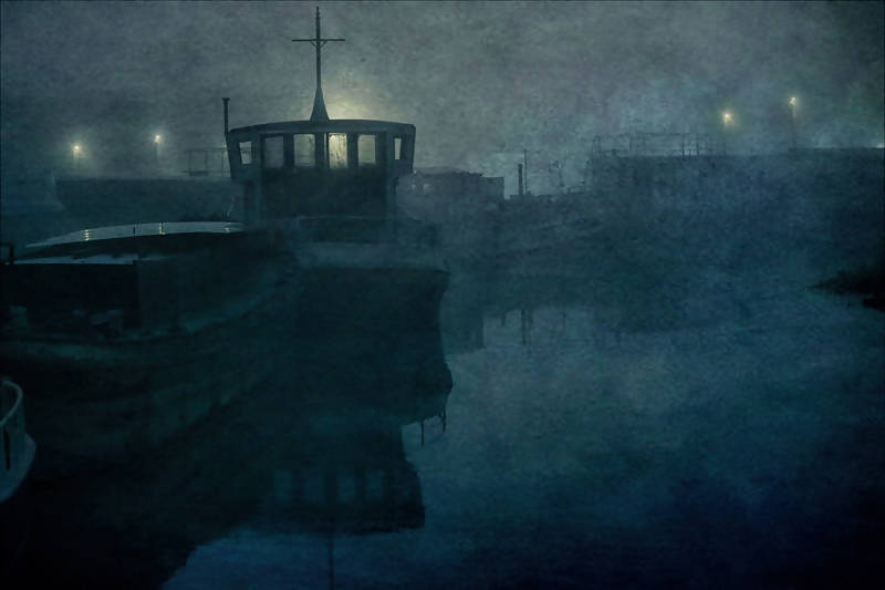 Eerie Morning at the Beverley Shipyard, Landscape