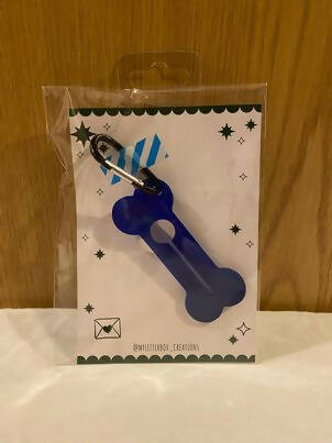 Poo Bag Bone Clip (Dark Blue)