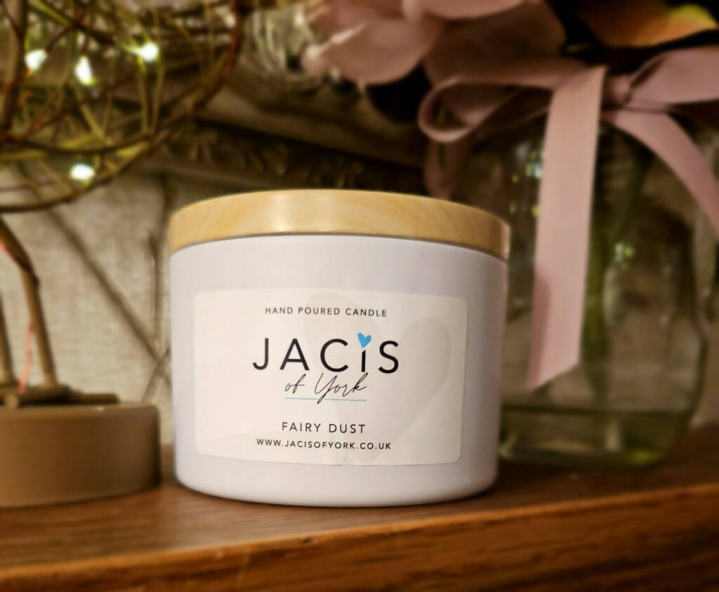Jacis of York: 230ml Scented Candle - Fairy Dust