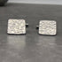 Hammered Square Cufflinks