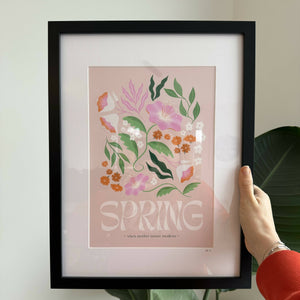 Framed ‘Spring’ Art Print