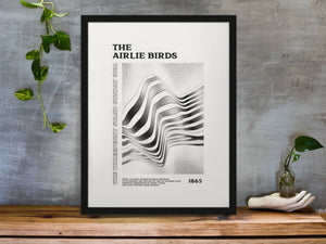 Hull FC - Inspired Psychedelic Art Print in White