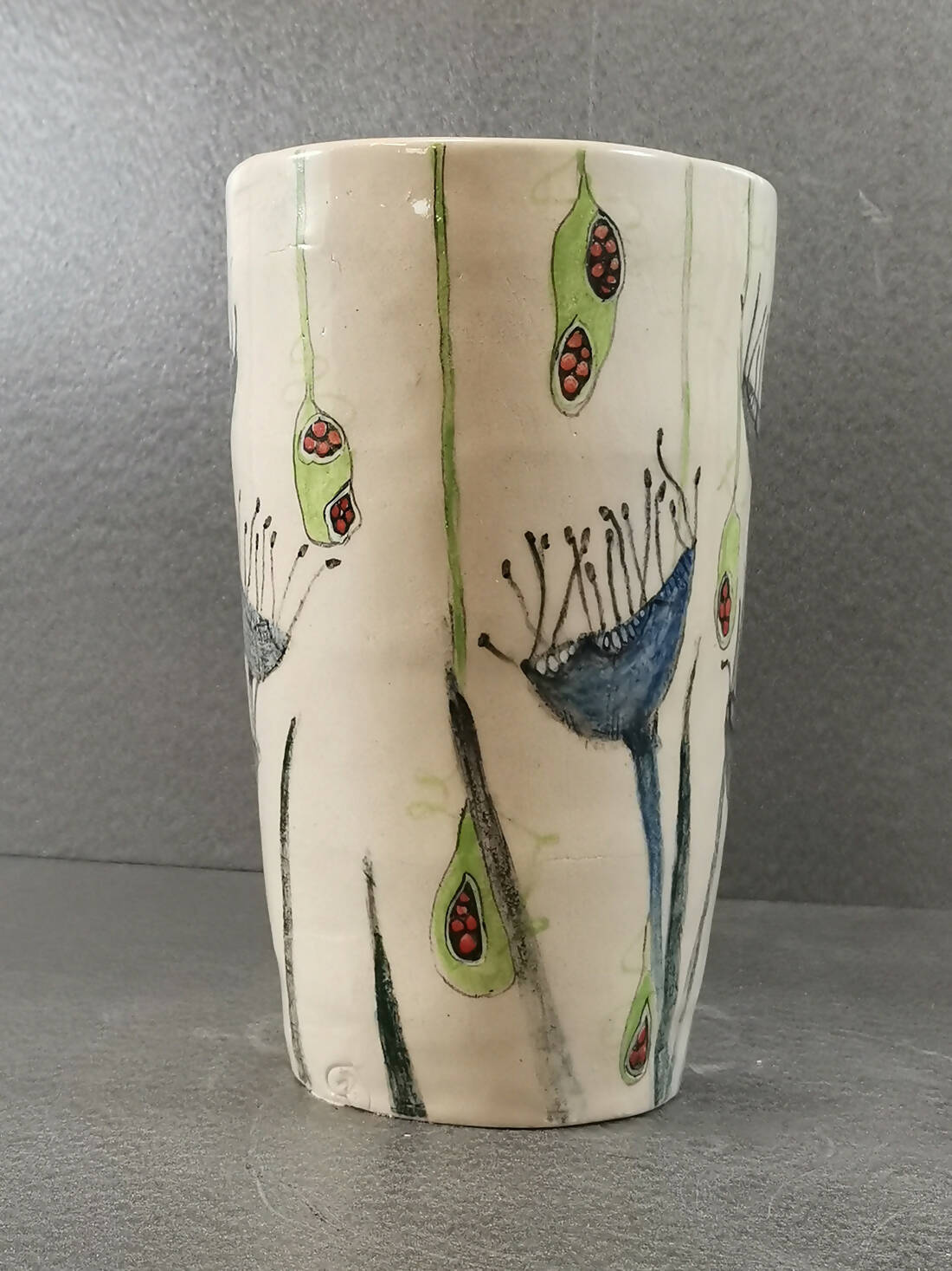 Seeds and Pods Vase