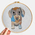 Dachshund Embroidery Kit - Fun DIY Project | Art & Soul