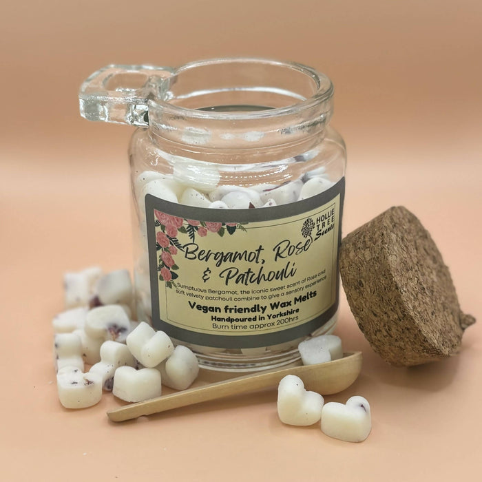 Melting Pot Scoopable Jar - Bergamot, Rose & Patchouli