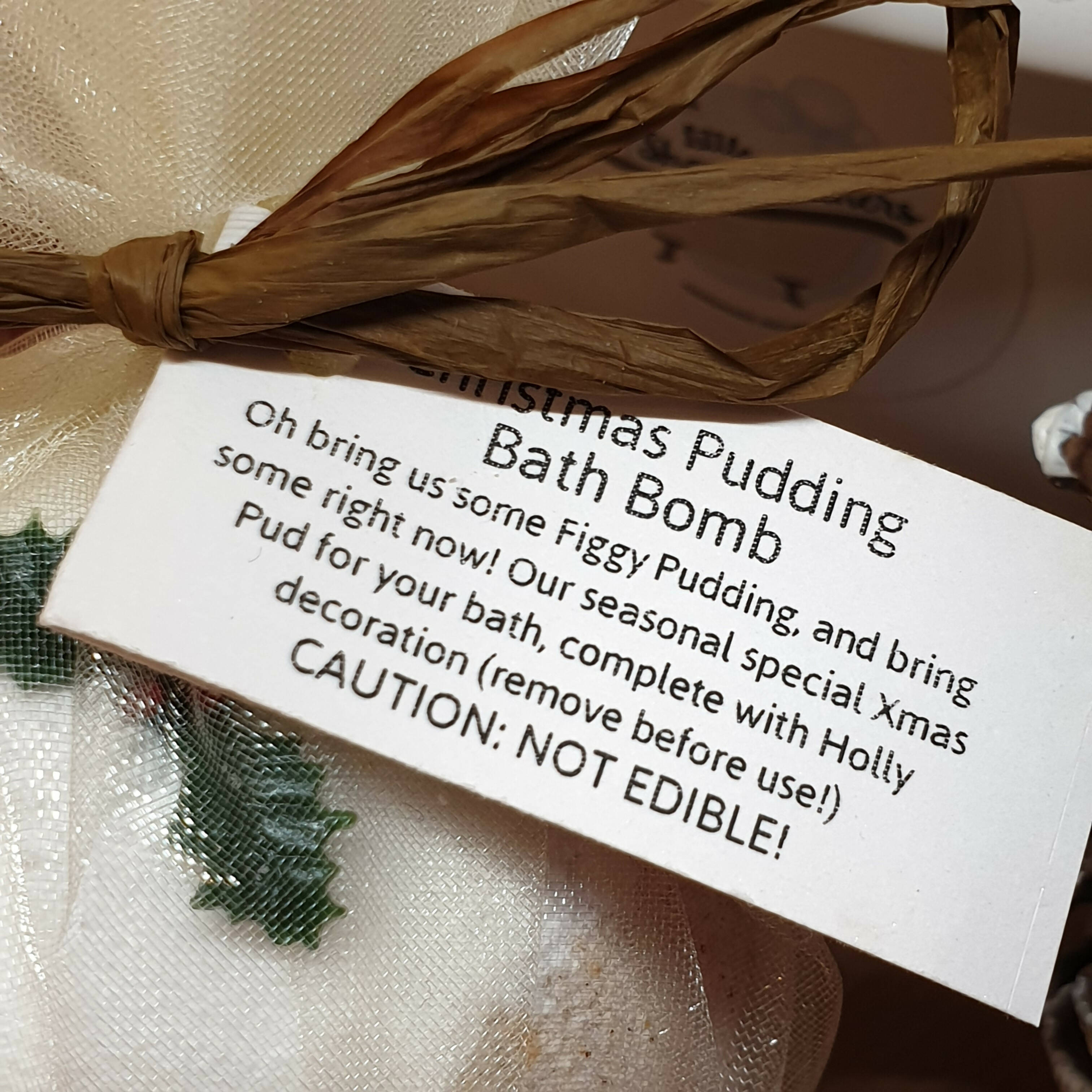 Christmas Pudding Bath Bomb
