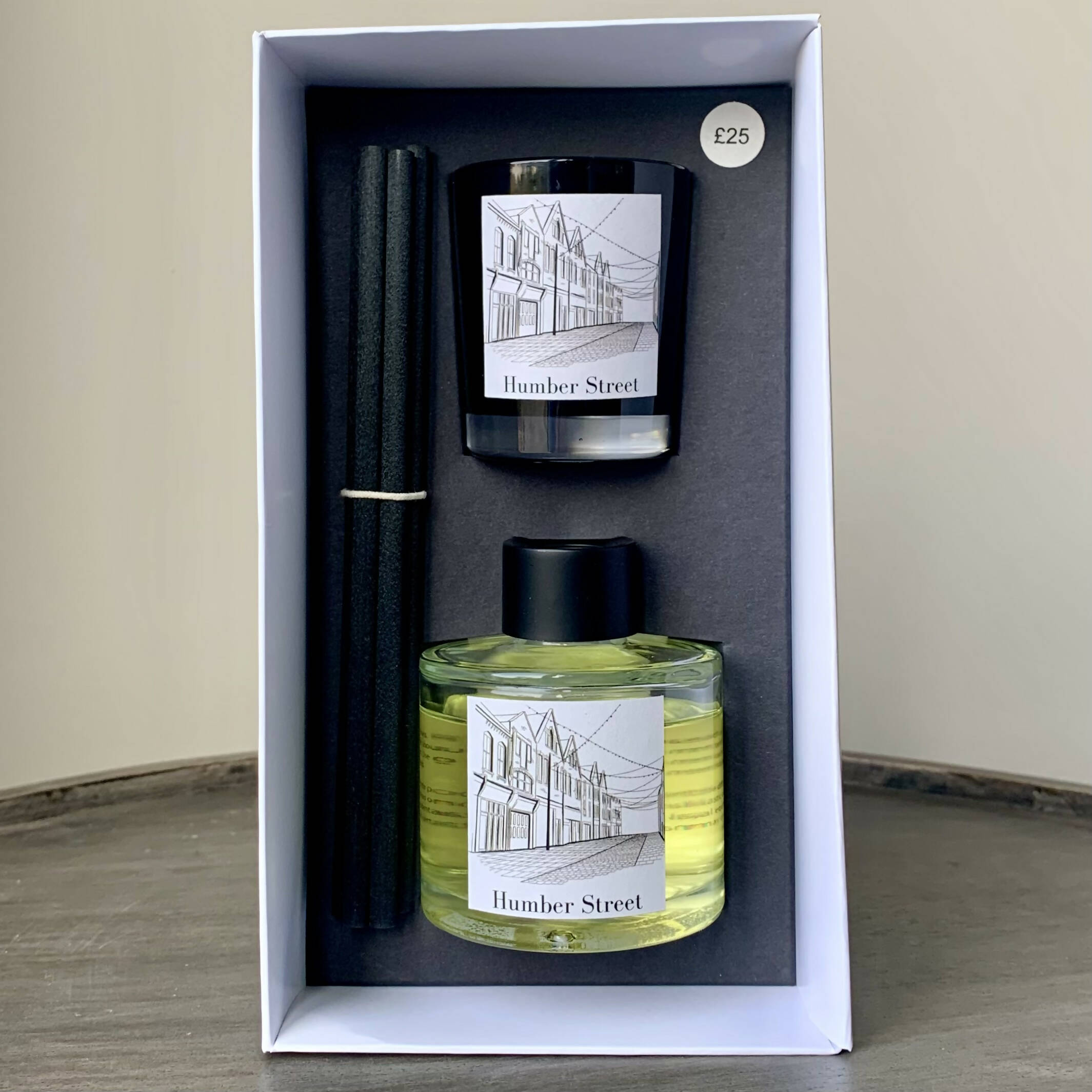 Humber Street - Candle and Diffuser Gift Set - 75g, 100ml