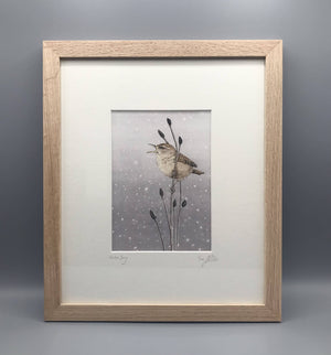 "Winter Song " - Framed Limited Edition Giclee Print by Jenny Davies