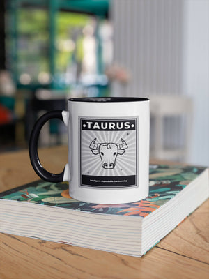 Taurus 11oz Retro Style Mug