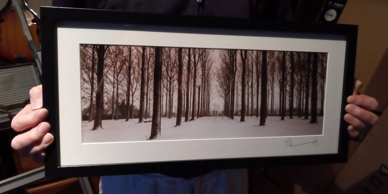 Angel of the North - Print in A4 Mount