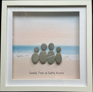 Sandy Toes and Salty Kisses - Square Medium