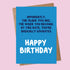 Birthday Greetings Card - Various Designs