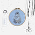 Penguin Modern Embroidery Kit