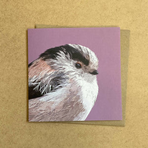 Long Tailed Tit Greetings Card