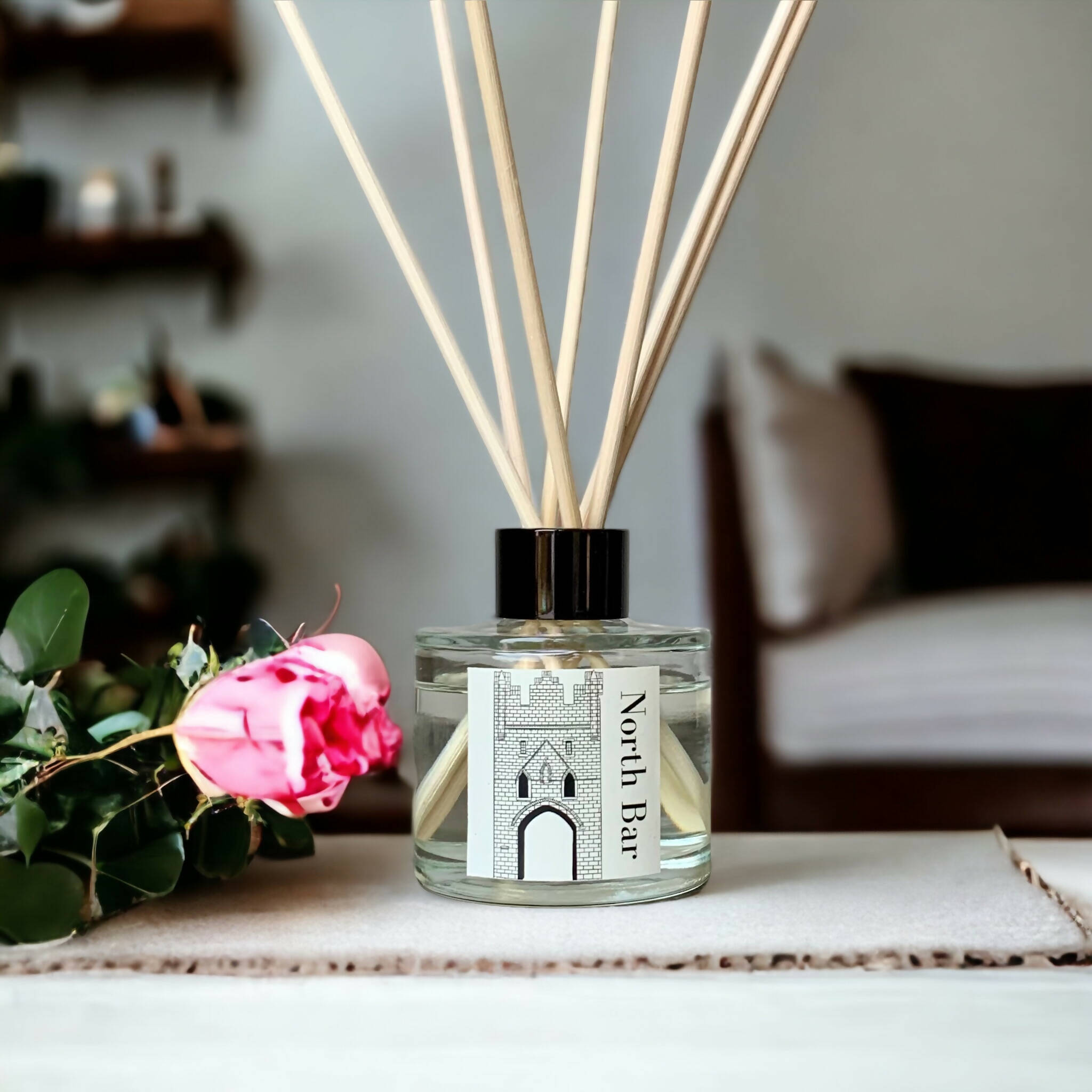 North Bar - Pink Pepper and Rose Reed Diffuser - 100ml