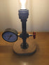 Oak Industrial Lamp with vintage bulb - 1039