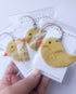 Cute Easter Chick Ornament | Hand-Painted Decor | Art & Soul