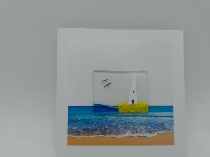 Fused Glass Card