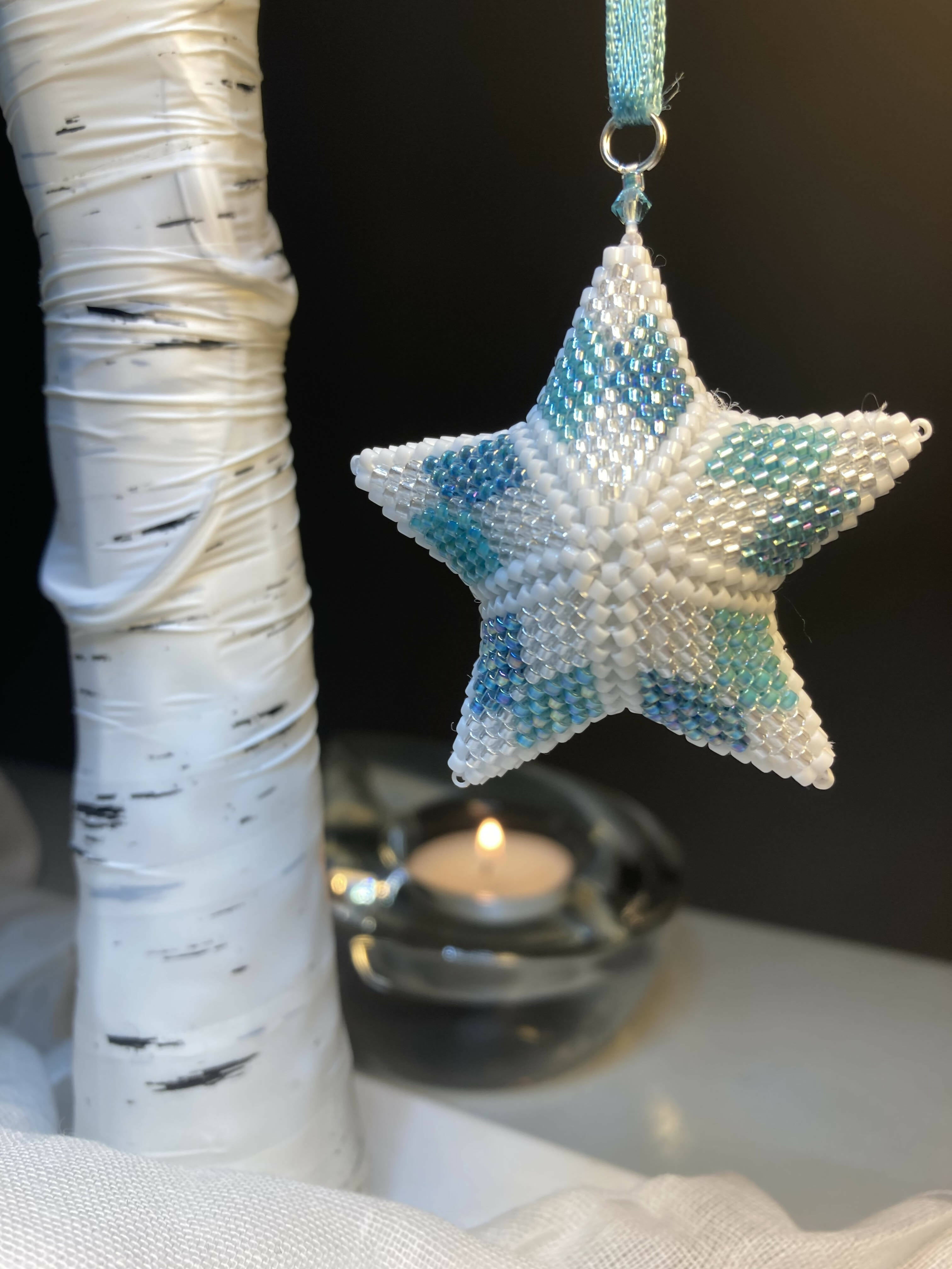 Beaded Star Decoration