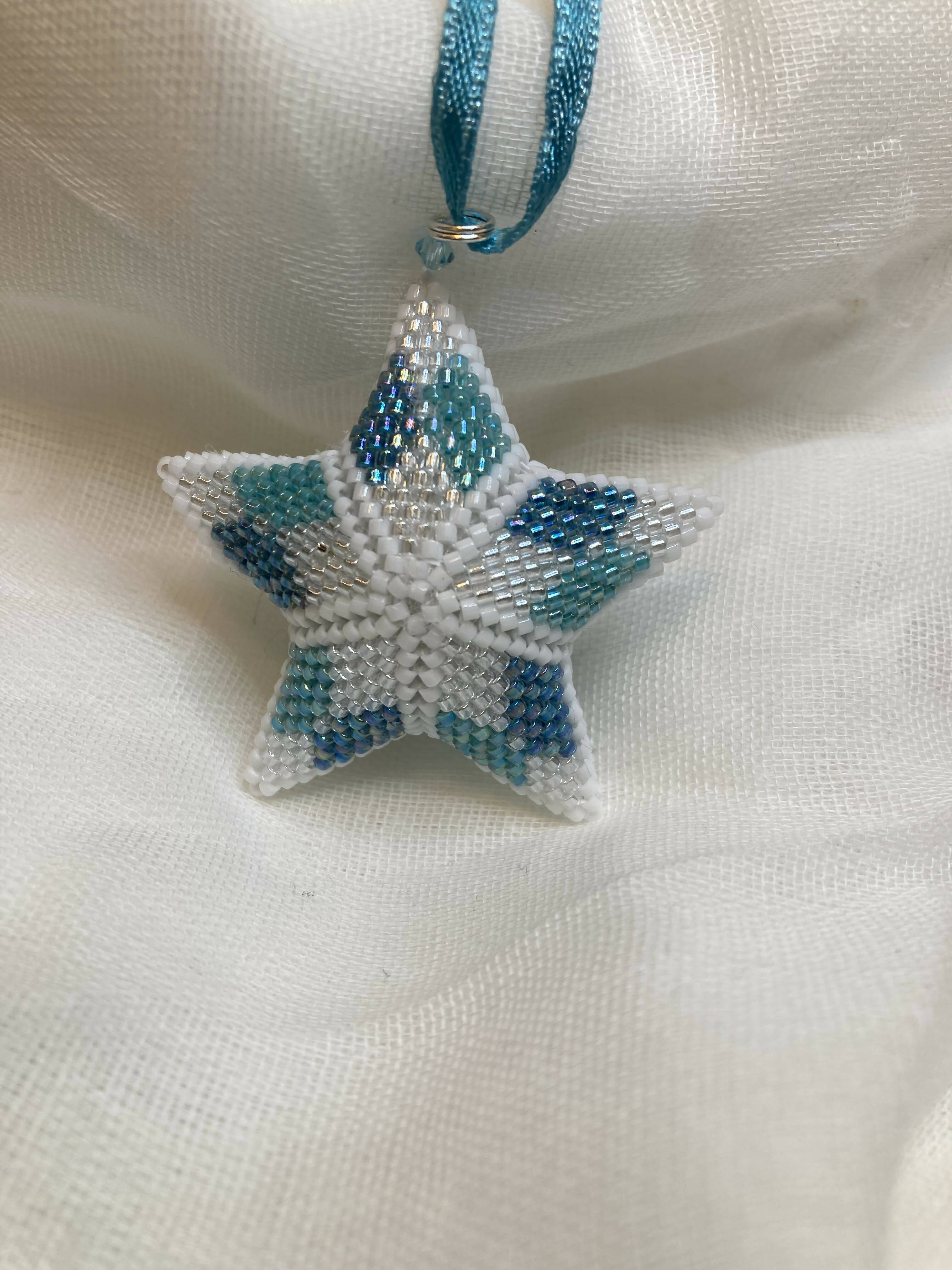 Beaded Star Decoration