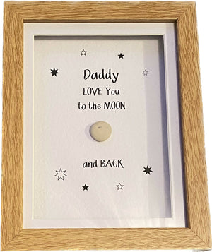 Dad /Daddy love you to the moon - Small