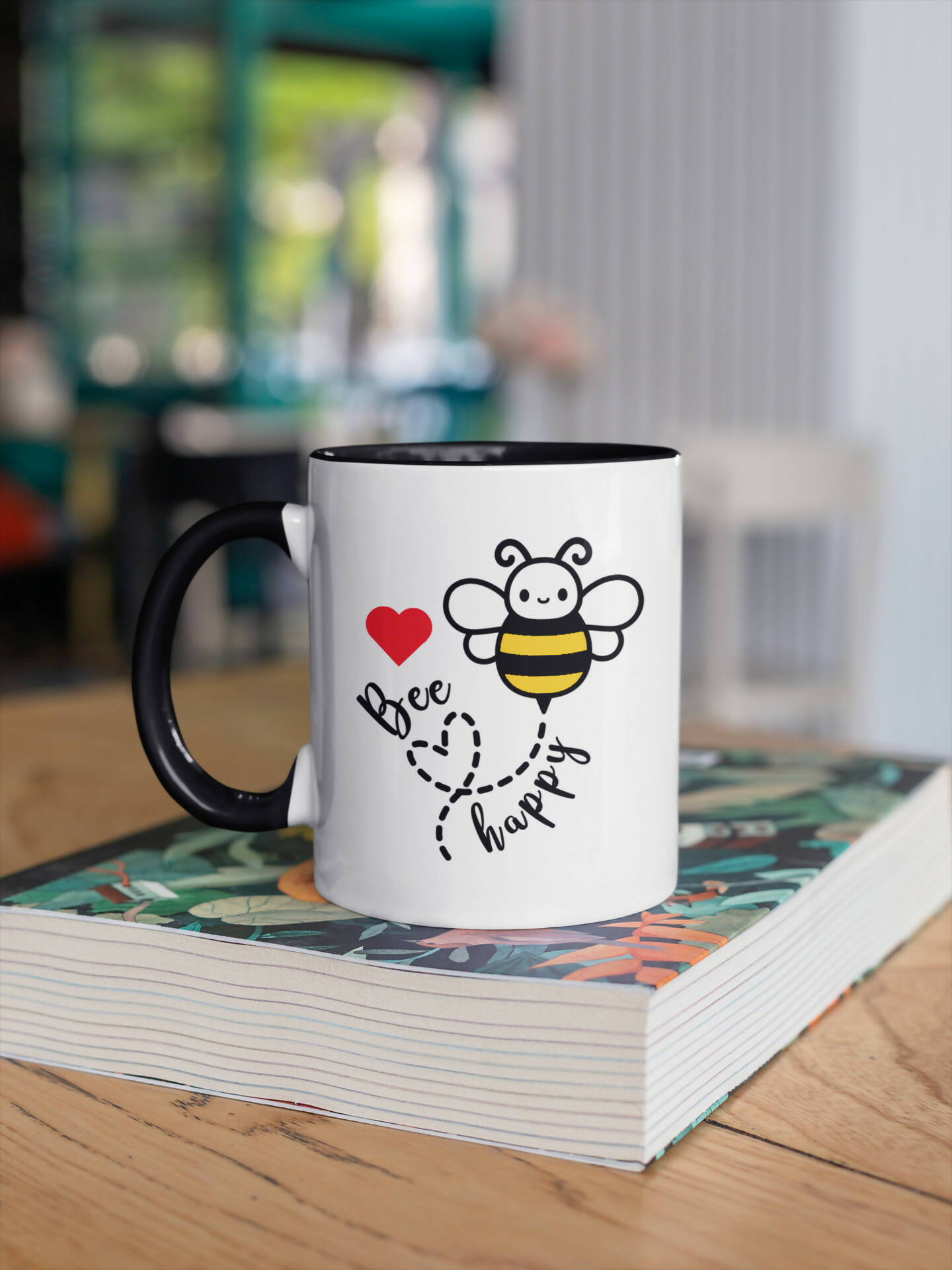 Bee Happy Fun Mug