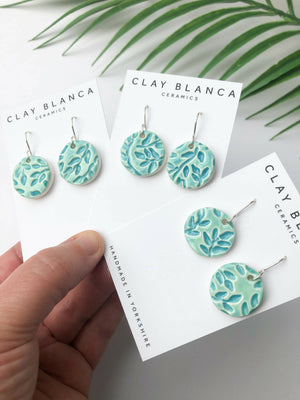 Turquoise Green dangles