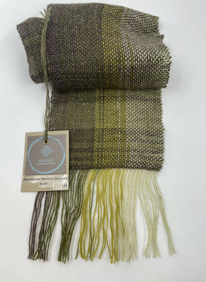 Handwoven Meadow Shimmer Scarf