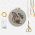 Squirrel Embroidery Kit | Fun & Easy | Art & Soul