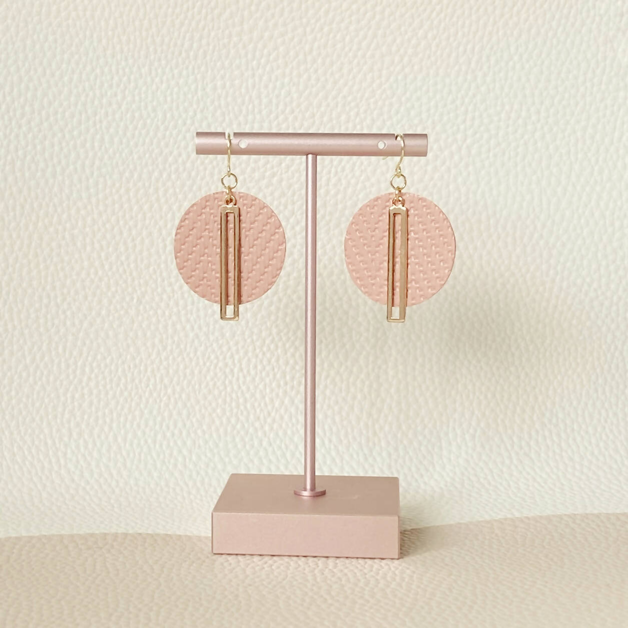 Pink Lantern Earrings