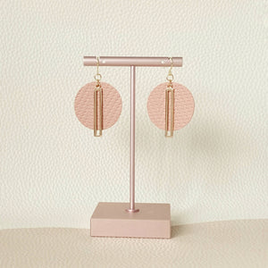 Pink Lantern Earrings