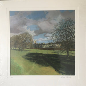 St Mary’s from Beverley Westwood. Giclee print.