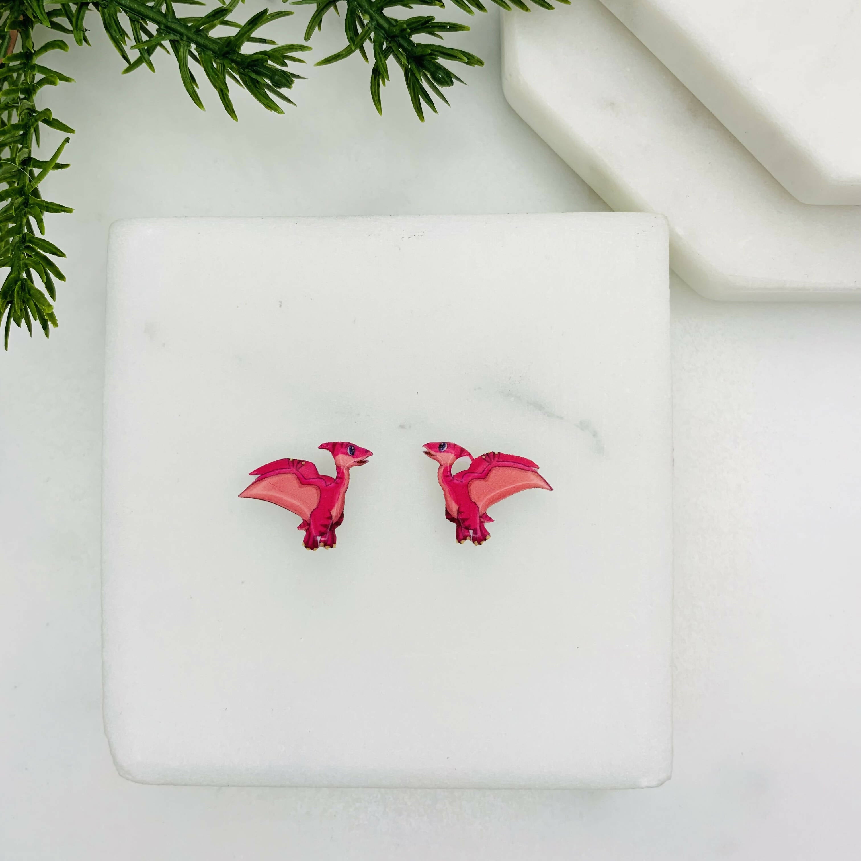 Pterosaurs Dinosaur Stud Earrings