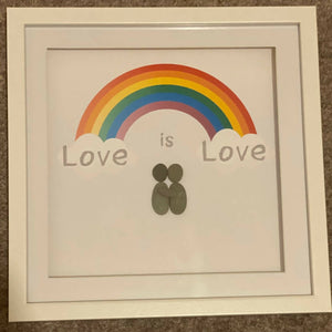 All you need is love pride rainbow - Square Medium