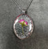 Pressed Rose Pendant Necklace
