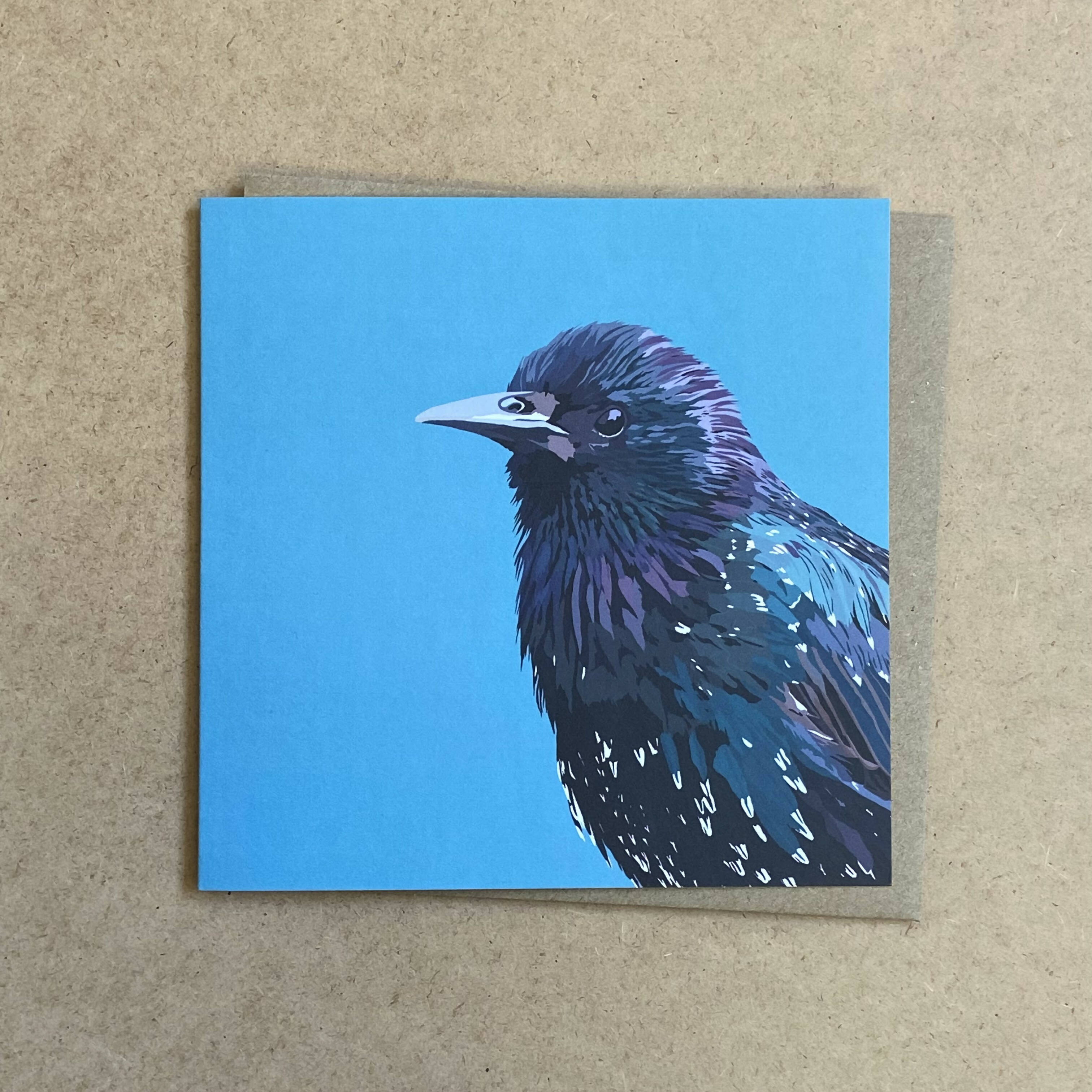 Starling Greetings Card