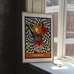 The Riot Hayley Williams Tarot Print