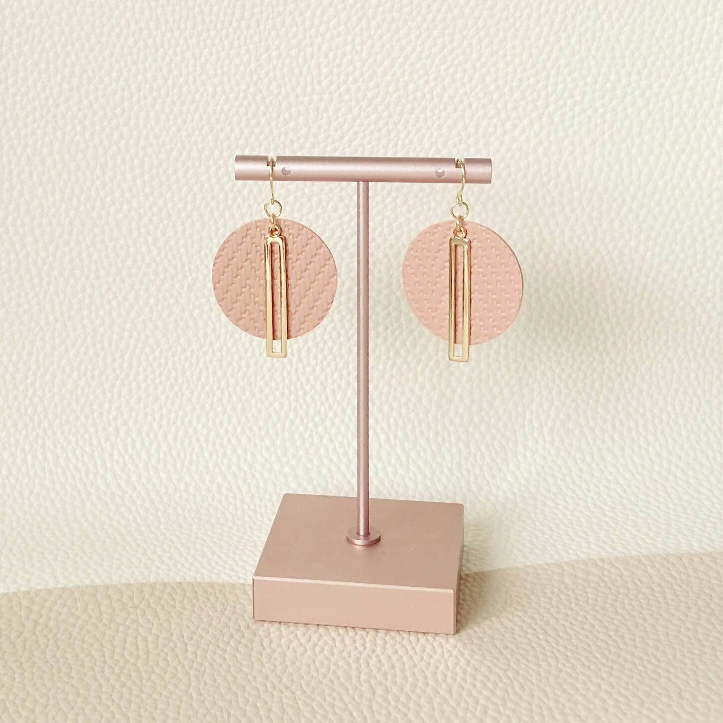 Pink Lantern Earrings