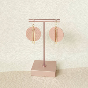 Pink Lantern Earrings