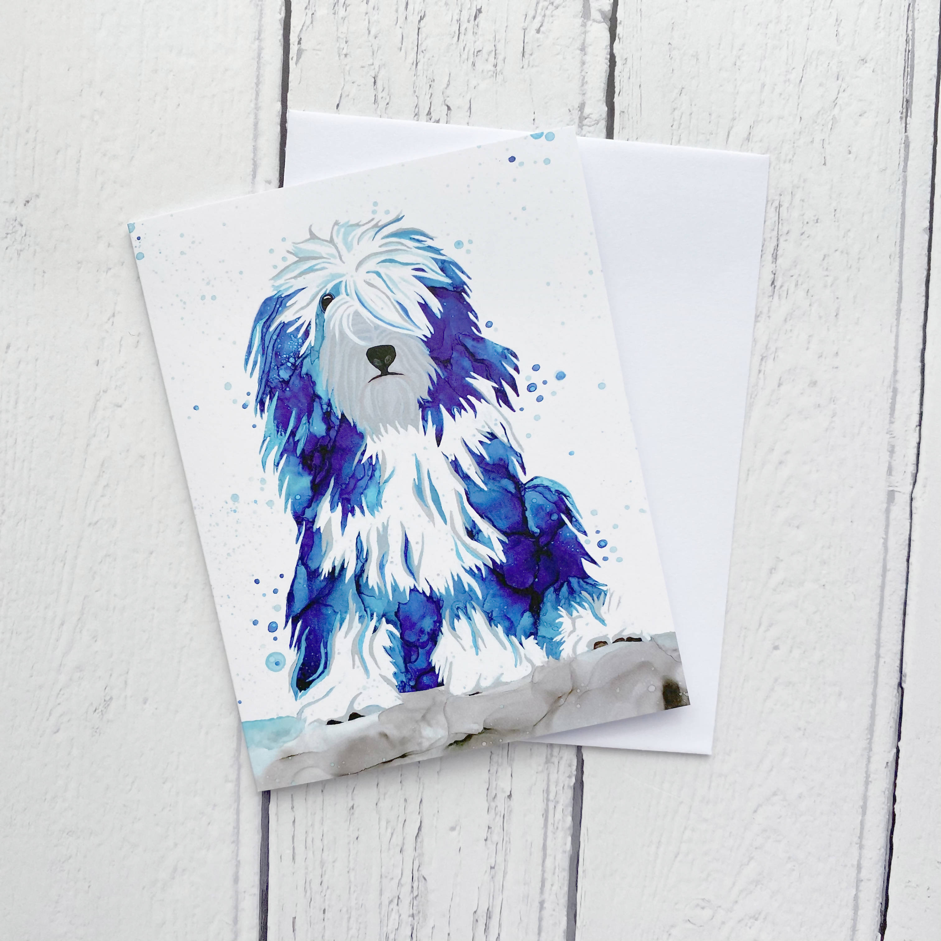 Animal Ink Greetings Card