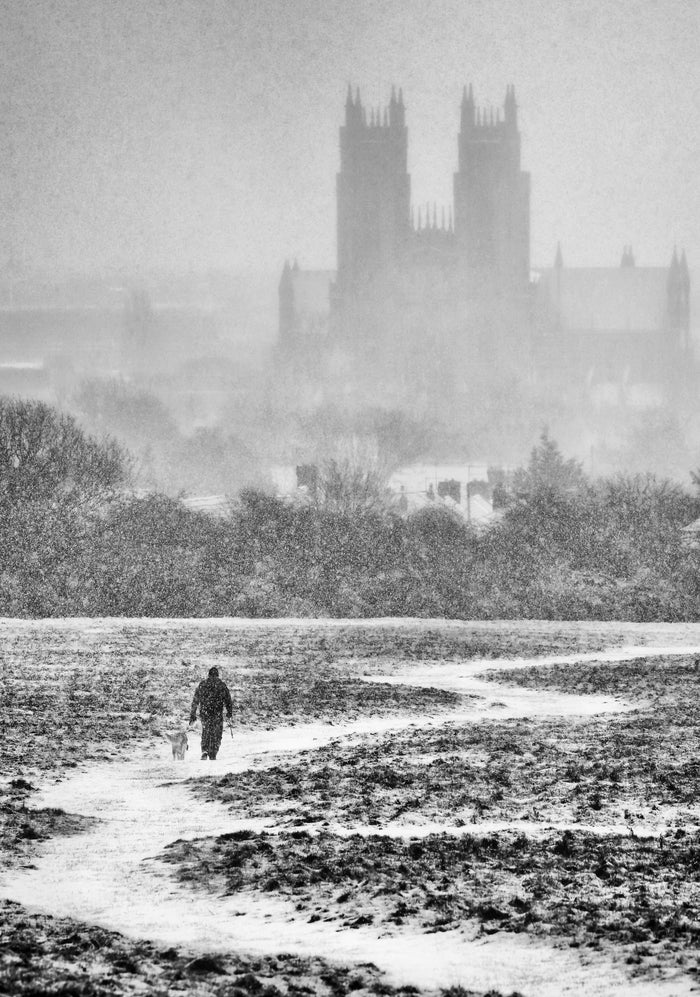 Beverley Minster, A walk in the snow - Going Home 1
